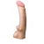 Телесная насадка REAL Standard с усиками на основании - 19 см. - LOVETOY (А-Полимер) - купить с доставкой в Калуге