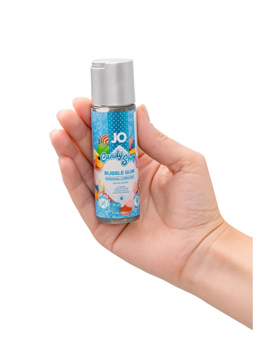 Смазка на водной основе Candy Shop Bubblegum с ароматом жвачки - 60 мл. - System JO - купить с доставкой в Калуге