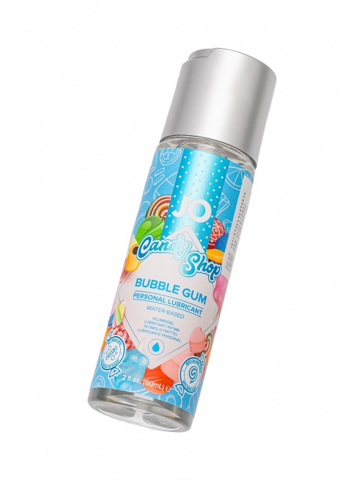 Смазка на водной основе Candy Shop Bubblegum с ароматом жвачки - 60 мл. - System JO - купить с доставкой в Калуге