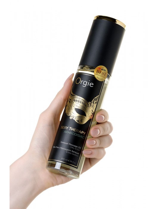 Минеральное массажное масло Orgie Sexy Therapy Afrodisiac - 200 мл. - ORGIE - купить с доставкой в Калуге
