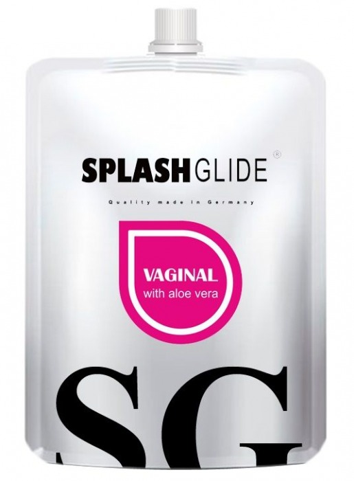 Ухаживающий лубрикант на водной основе Splashglide Vaginal With Aloe Vera - 100 мл. - Splashglide - купить с доставкой в Калуге