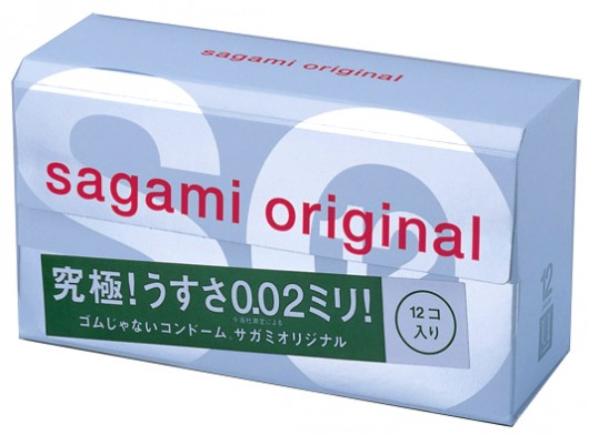 Ультратонкие презервативы Sagami Original - 12 шт. - Sagami - купить с доставкой в Калуге