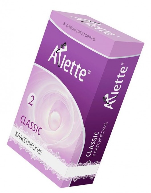 Классические презервативы Arlette Classic - 6 шт. - Arlette - купить с доставкой в Калуге