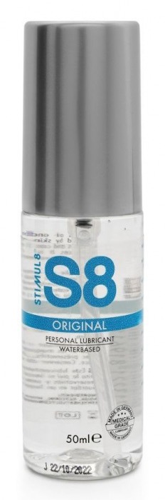 Универсальный лубрикант на водной осноdе S8 Original Lube - 50 мл. - Stimul8 - купить с доставкой в Калуге