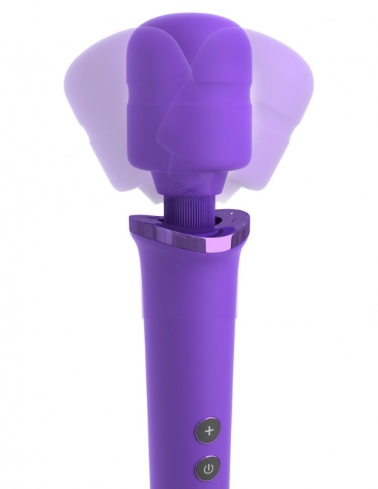 Фиолетовый вибромассажер Rechargeable Power Wand - Pipedream