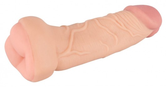 Телесная насадка-мастурбатор 2-in-1 Extension Masturbator - 21 см. - Orion - в Калуге купить с доставкой