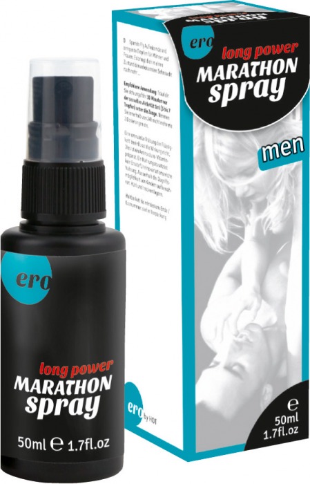 Пролонгирующий спрей для мужчин Long Power Marathon Spray - 50 мл. - Ero - купить с доставкой в Калуге