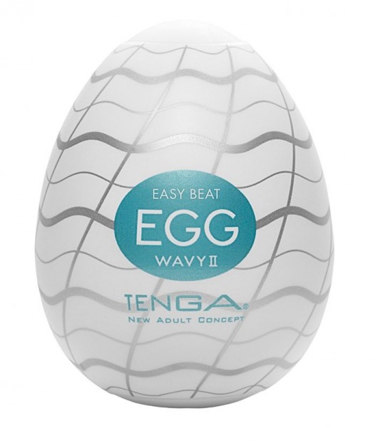 Мастурбатор-яйцо EGG Wavy II - Tenga - в Калуге купить с доставкой