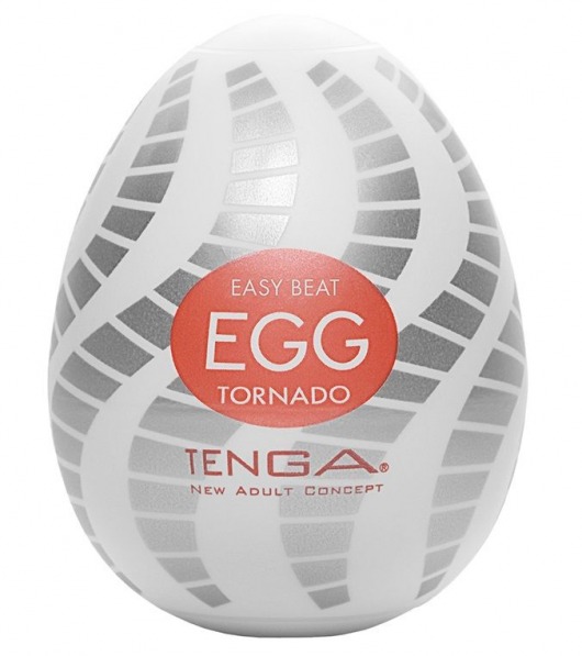 Мастурбатор-яйцо EGG Tornado - Tenga - в Калуге купить с доставкой