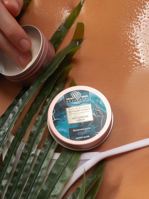 Массажная свеча  Весенняя роса - БиоМед - купить с доставкой в Калуге