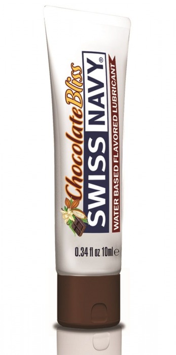 Лубрикант с ароматом шоколада Swiss Navy Chocolate Bliss Lube - 10 мл. - Swiss navy - купить с доставкой в Калуге