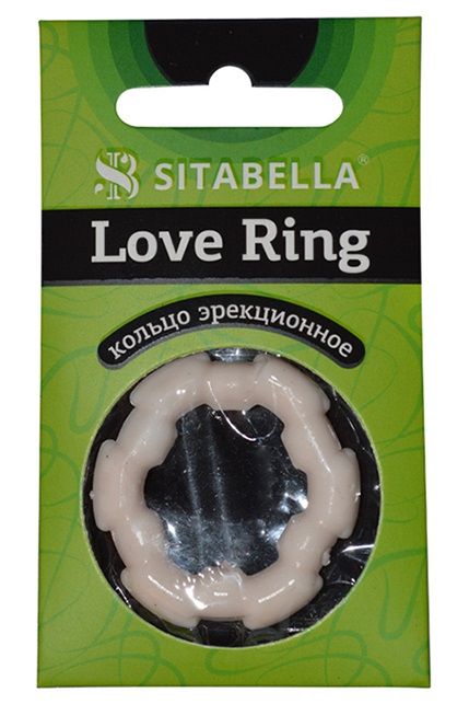 Фигурное эрекционное кольцо из киберкожи - Sitabella - в Калуге купить с доставкой