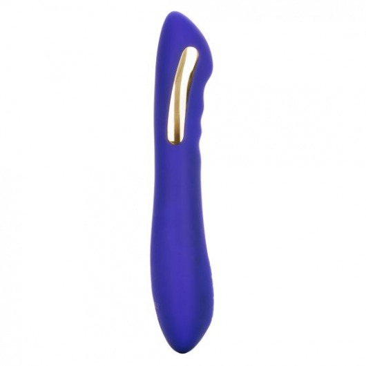 Фиолетовый вибратор с электростимуляцией Intimate E-Stimulator Petite Wand - 18,5 см. - California Exotic Novelties - купить с доставкой в Калуге