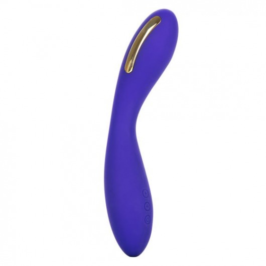 Фиолетовый вибратор с электростимуляцией Intimate E-Stimulator Wand - 21,5 см. - California Exotic Novelties - купить с доставкой в Калуге