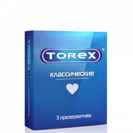 Гладкие презервативы Torex  Классические  - 3 шт. - Torex - купить с доставкой в Калуге