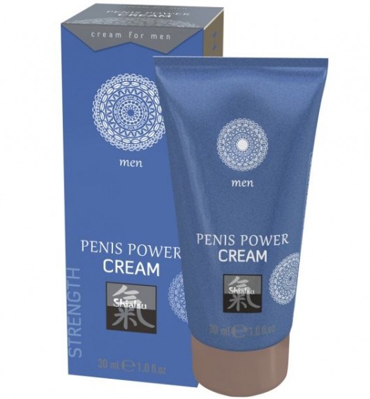 Возбуждающий крем для мужчин Penis Power Cream - 30 мл. - Shiatsu - купить с доставкой в Калуге