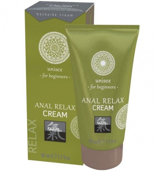 Анальный крем Anal Relax Cream - 50 мл. - Shiatsu - купить с доставкой в Калуге