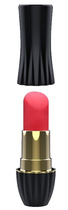 Клиторальный стимулятор-помада LIPSTICK - 9,3 см. - Dream Toys - купить с доставкой в Калуге