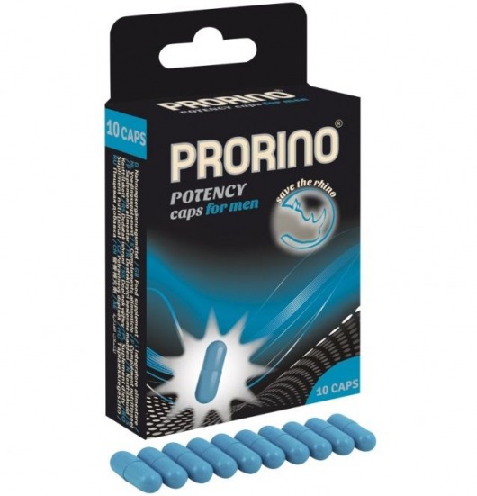 БАД для мужчин ero black line PRORINO Potency Caps for men - 10 капсул - Ero - купить с доставкой в Калуге