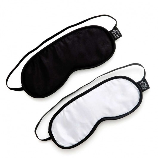 Набор из двух масок на глаза Soft Blindfold Twin Pack - Fifty Shades of Grey - купить с доставкой в Калуге