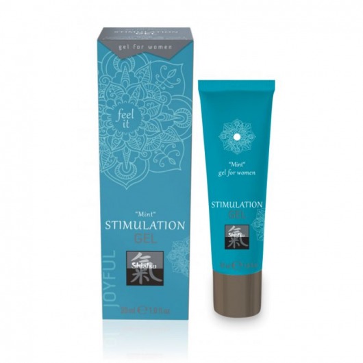 Возбуждающий интимный гель STIMULATION GEL Mint - 30 мл. - Shiatsu - купить с доставкой в Калуге