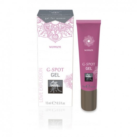 Возбуждающий интимный гель G-SPOT GEL - 15 мл. - Shiatsu - купить с доставкой в Калуге