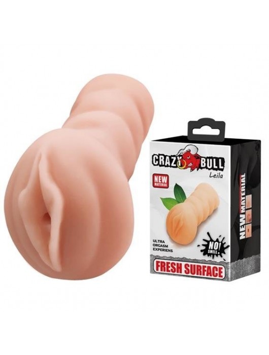 Телесный мастурбатор-вагина Leila - Baile - в Калуге купить с доставкой