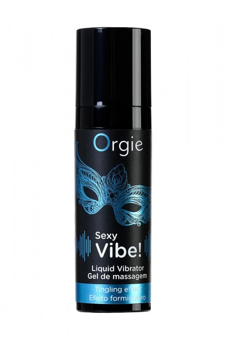 Гель для массажа ORGIE Sexy Vibe Liquid Vibrator с эффектом вибрации - 15 мл. - ORGIE - купить с доставкой в Калуге