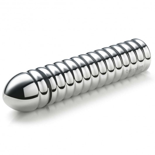 Рельефный фаллос для интенсивного электросекса Groovey George - 20 см. - MyStim - купить с доставкой в Калуге