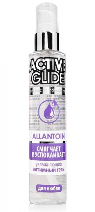 Увлажняющий интимный гель Active Glide Allantoin - 100 гр. - Биоритм - купить с доставкой в Калуге