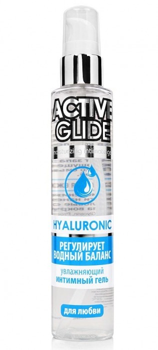 Увлажняющий интимный гель Active Glide Hyaluronic - 100 гр. - Биоритм - купить с доставкой в Калуге