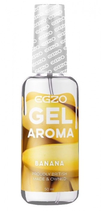 Интимный лубрикант EGZO AROMA с ароматом банана - 50 мл. - EGZO - купить с доставкой в Калуге