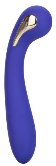 Фиолетовый вибромассажер с электростимуляцией Intimate Estim Petite G Wand - 19 см. - California Exotic Novelties - купить с доставкой в Калуге