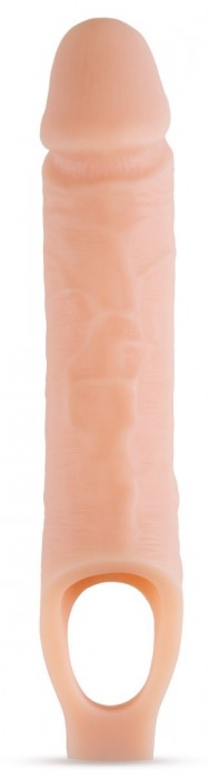 Телесный реалистичный фаллоудлинитель 10 Inch Silicone Cock Sheath Penis Extender - 25,4 см. - Blush Novelties - в Калуге купить с доставкой