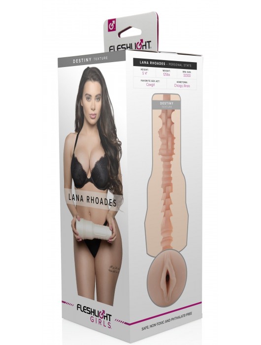 Мастурбатор-вагина Fleshlight Girls - Lana Rhoades Destiny - Fleshlight - в Калуге купить с доставкой