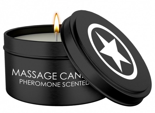 Массажная свеча с феромонами Massage Candle Pheromone Scented - Shots Media BV - купить с доставкой в Калуге