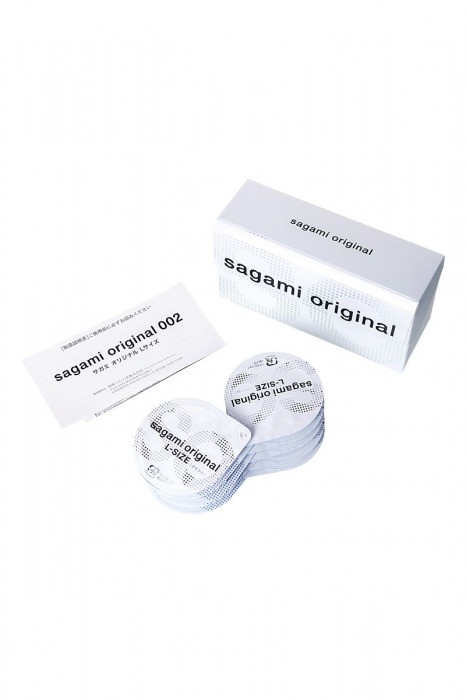 Презервативы Sagami Original 0.02 L-size увеличенного размера - 10 шт. - Sagami - купить с доставкой в Калуге