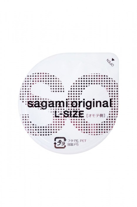 Презервативы Sagami Original 0.02 L-size увеличенного размера - 10 шт. - Sagami - купить с доставкой в Калуге
