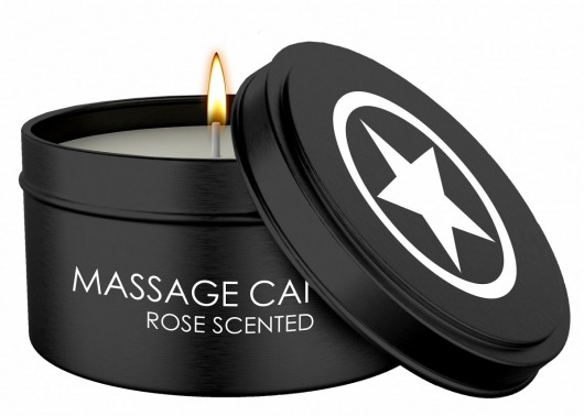 Массажная свеча с ароматом розы Massage Candle - Shots Media BV - купить с доставкой в Калуге