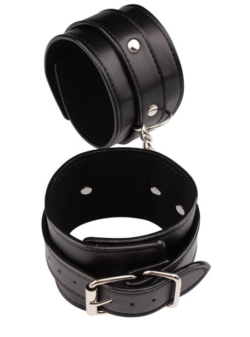 Черные оковы Classic Ankle Cuffs - Chisa - купить с доставкой в Калуге