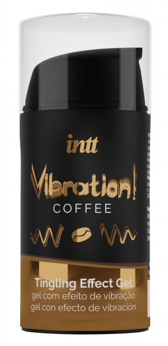 Жидкий интимный гель с эффектом вибрации Vibration! Coffee - 15 мл. - INTT - купить с доставкой в Калуге