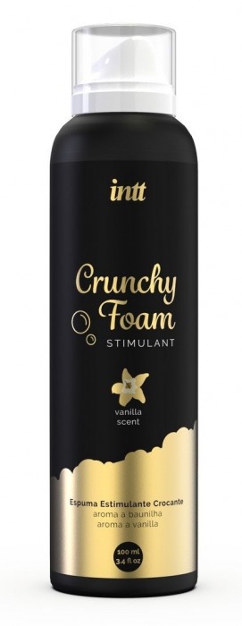 Пенка для массажа Crunchy Foam Stimulant Vanilla - 100 мл. - INTT - купить с доставкой в Калуге