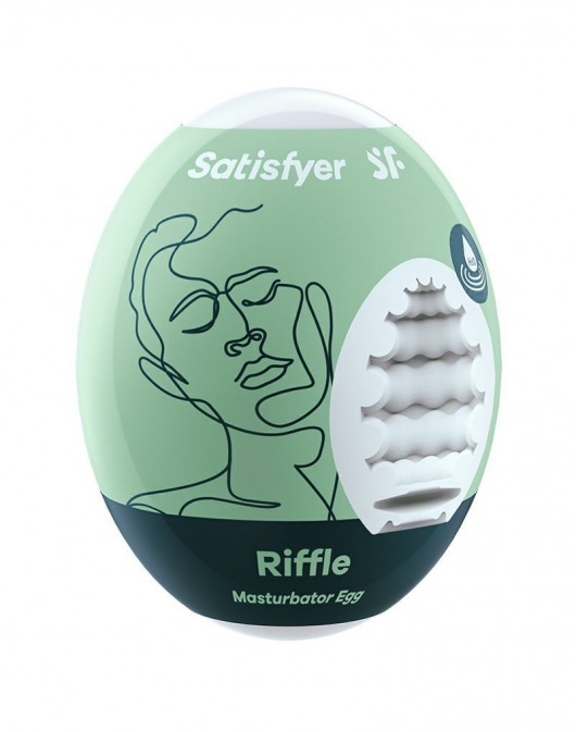 Мастурбатор-яйцо Satisfyer Riffle Mini Masturbator - Satisfyer - в Калуге купить с доставкой