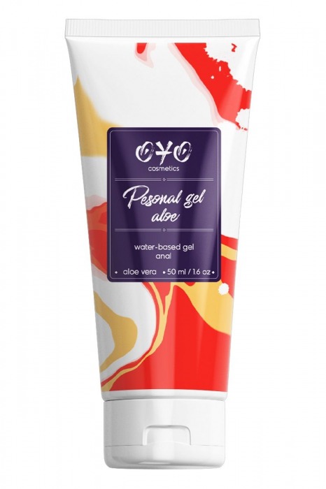 Анальная смазка на водной основе OYO Personal Gel Aloe - 50 мл. - OYO - купить с доставкой в Калуге