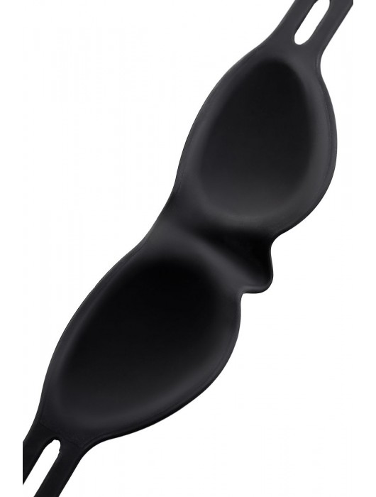 Черная плотная силиконовая маска - ToyFa - купить с доставкой в Калуге