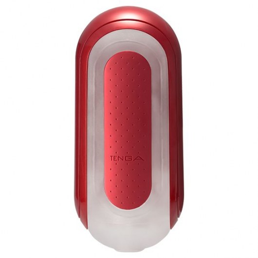 Красный мастурбатор Flip Zero Red   Warmer с подогревом - Tenga - в Калуге купить с доставкой