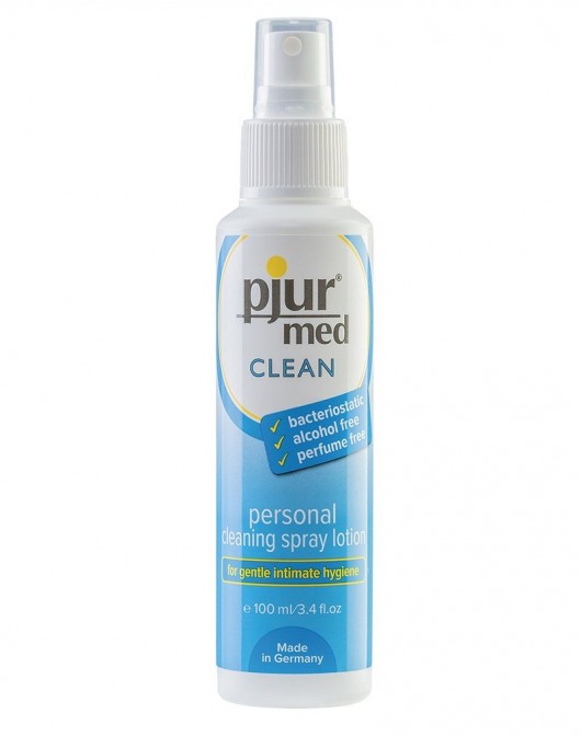 Гигиенический спрей pjur MED Clean Spray - 100 мл. - Pjur - купить с доставкой в Калуге