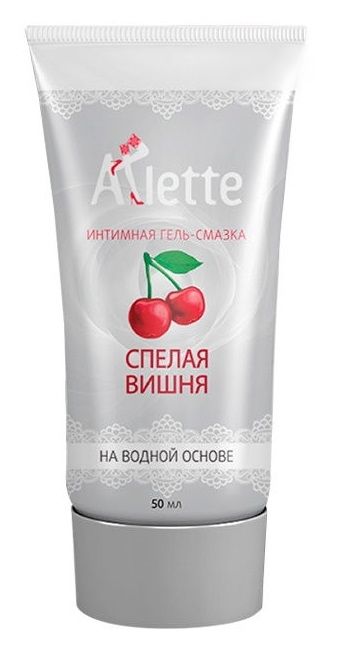 Интимная гель-смазка на водной основе Arlette  Спелая вишня  - 50 мл. - Arlette - купить с доставкой в Калуге