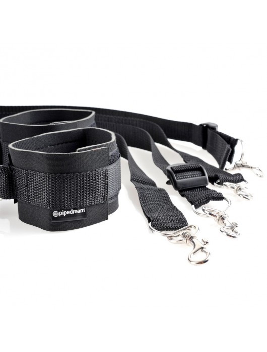 Набор для бондажа Cuff And Tether Set - Pipedream - купить с доставкой в Калуге