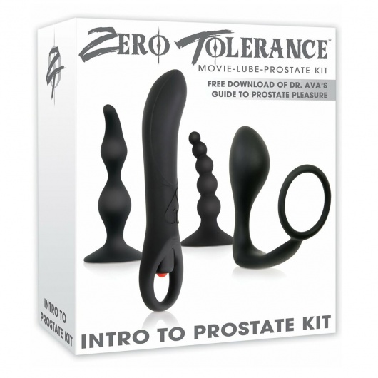 Набор стимуляторов простаты Intro To Prostate Kit - Zero Tolerance - в Калуге купить с доставкой